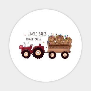 Jingle Bales Jingle Bales Jingle All The Hay Magnet
